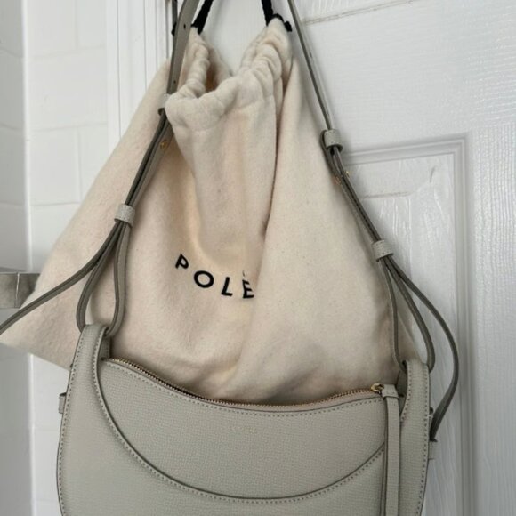 Polene Handbags - Polene Moon Bag, White